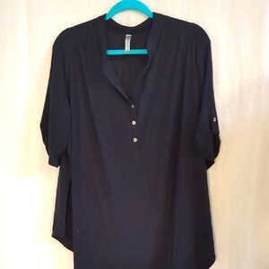 Black Blouse 3X Per Seption